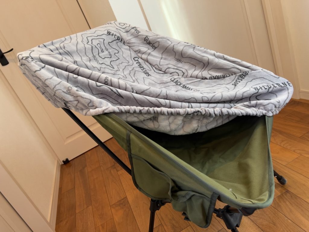 オレゴニアンキャンパー「難燃コンパクトチェアカバー」をDOD